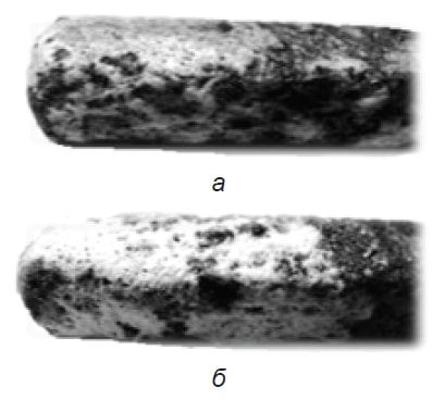 Физическое моделирование степени адгезии шлака к поверхности огнеупора